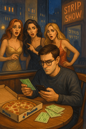 Israeli strippers shocked: how a Kiryat Haim scammer bought pizza with fake coupons — and what to do now?